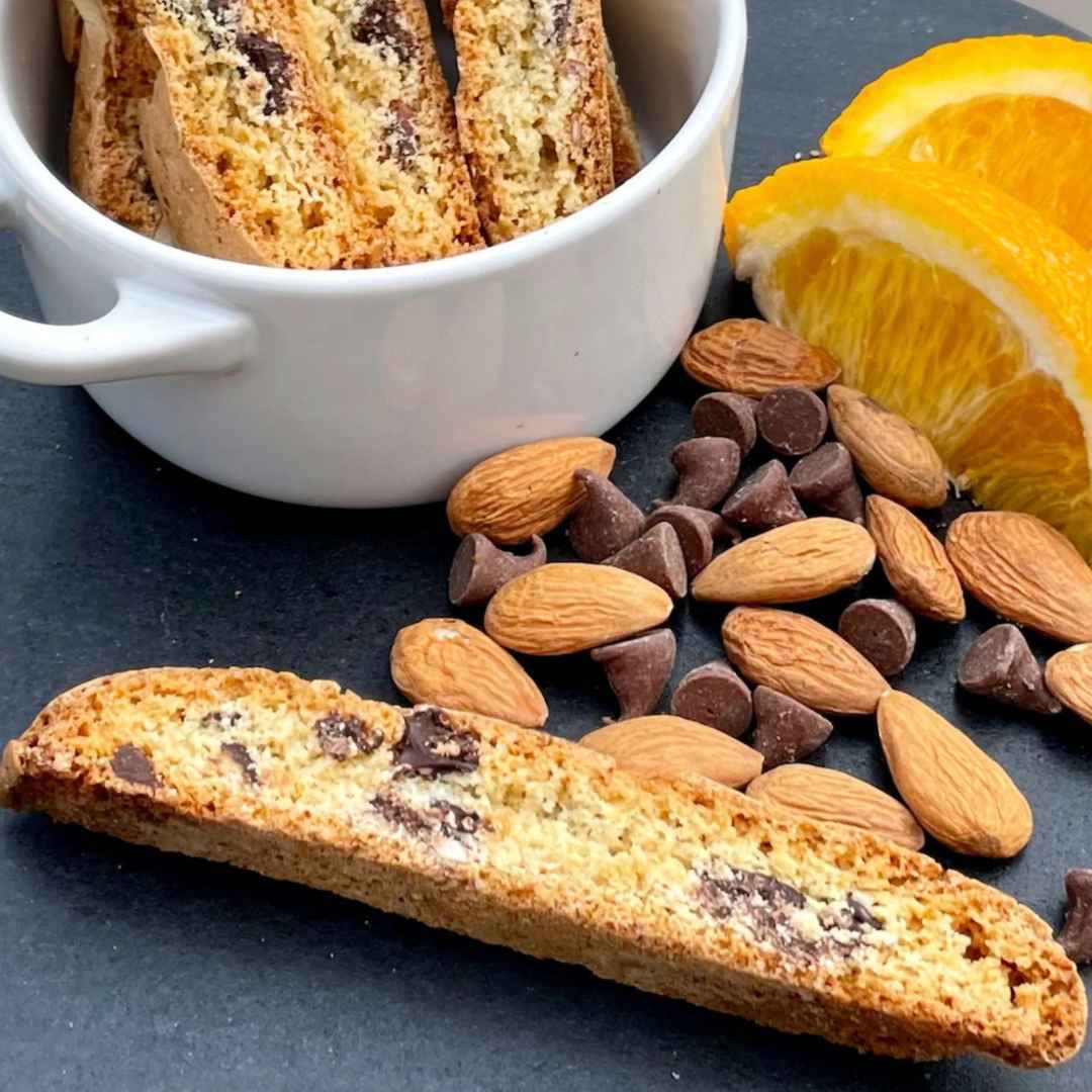 Belgian-bitter-sweet-chocolate-orange-almond-biscotti