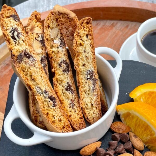 Dark Chocolate & Orange Almond Biscotti - Image 3