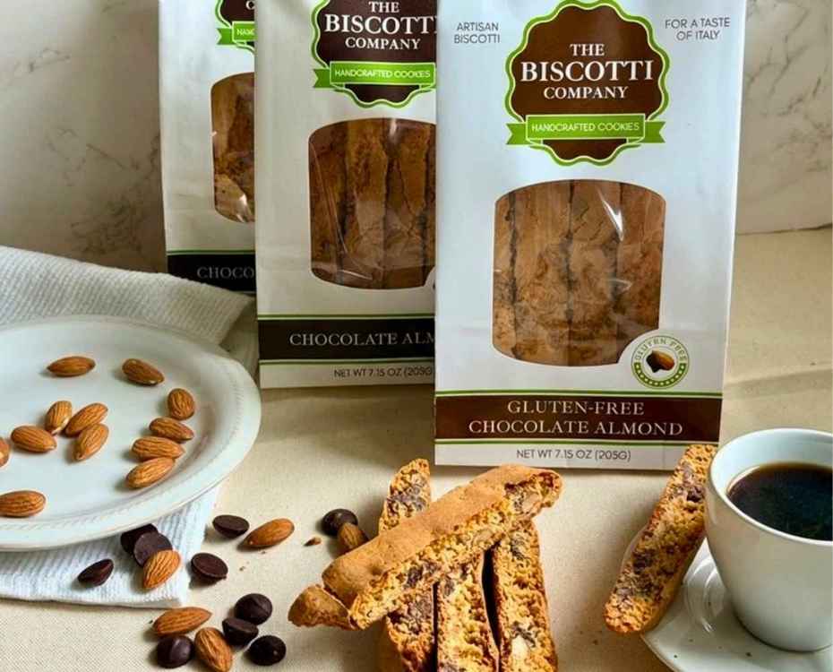 Gluten-Free Chocolate Almond Biscotti 3-Pack - Image 2