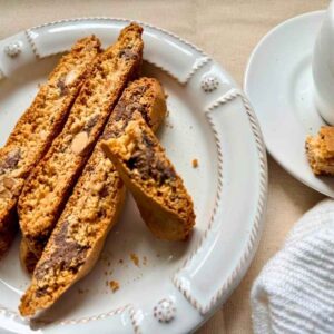 Alternative view of Gluten-Free Chocolate Almond Biscotti