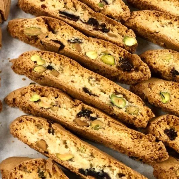 Cranberry-Pistachio-Biscotti