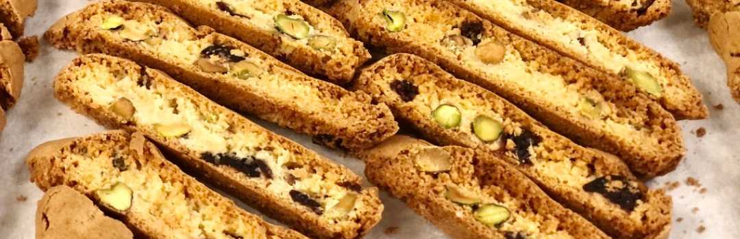 Gluten-free biscotti recipe made with almond flour — crisp and crunchy