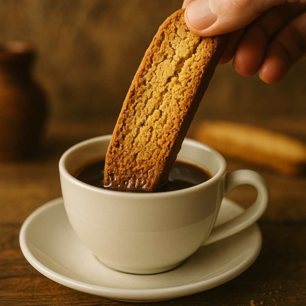 Biscotto-Dipped-into-Coffee-Crunchy-Biscotti-Feature-Image