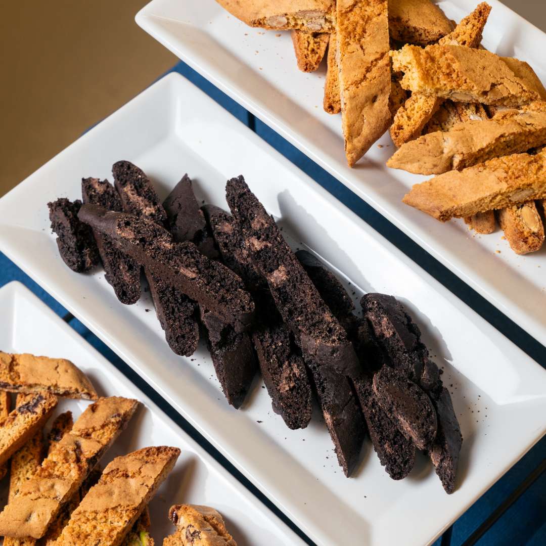 Biscotti Experience — Cranberry Pistachio with Coffee Cranberry Pistachio Biscotti with coffee representing a simple daily biscotti ritual
