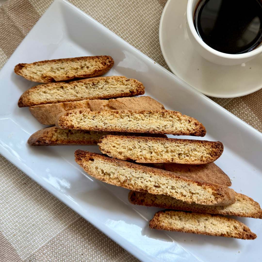 Anise Cookies Italian — authentic Anise Biscotti made with anise seeds