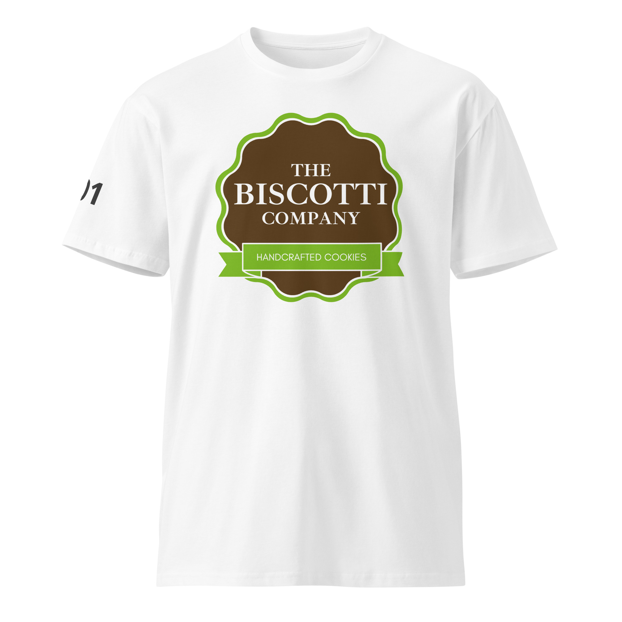 DUNK. CRUNCH. REPEAT. Unisex T-Shirt (#01 Sleeve) | The Biscotti Company
