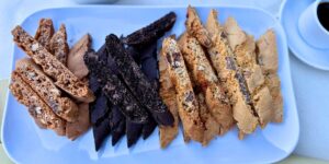 Assorted Biscotti on a Platter With Coffee | The Biscotti Company