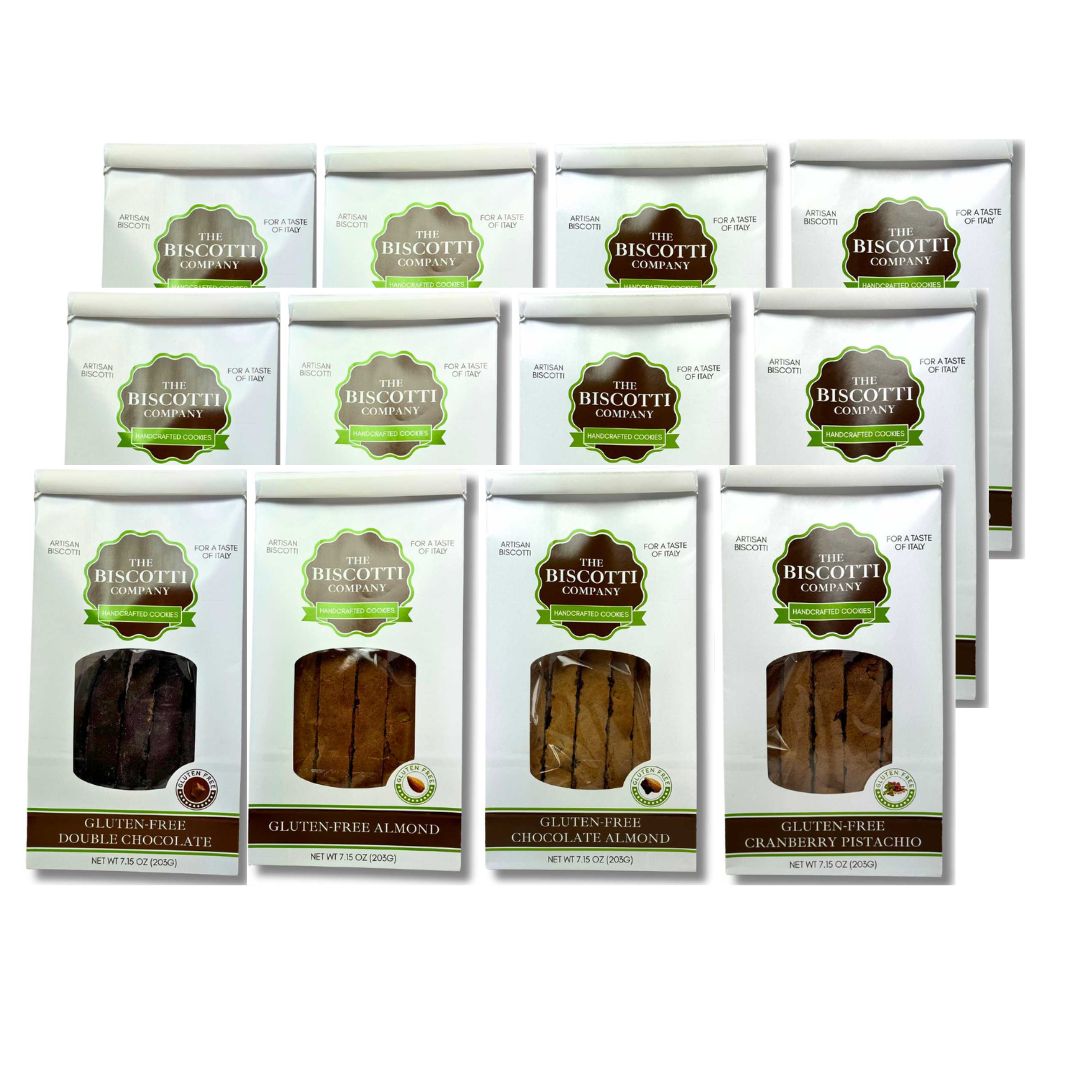 Gluten-Free Biscotti Dozen | 12 Bags